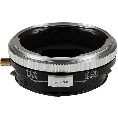 FotodioX Pro TLT ROKR Tilt Shift Lens Mount Adapter for Pentacon 6 Lens to Nikon F-Mount Camera