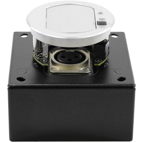 FSR T3-MJ1BM Table Microphone Mount Box with Mute & Improved Noise Isolation