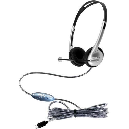 HamiltonBuhl MACH-1 Multimedia USB Type -C Headset with Gooseneck Microphone