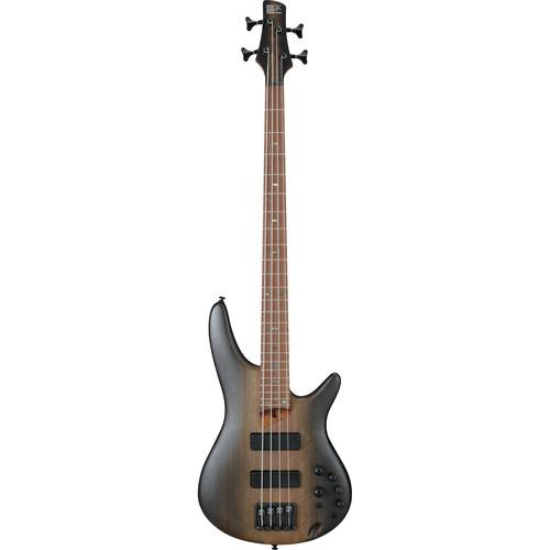 Ibanez SR Standard 4-String Electric Bass - 24 Frets - Surreal Black Dual Fade