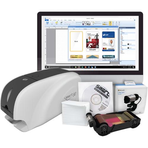 IDP SMART-31S Single-Sided ID Card Printer Bundle, IDP, SMART-31S, Single-Sided, ID, Card, Printer, Bundle