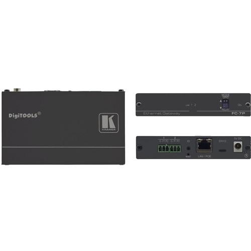 Kramer 2-Port Multi-Function GPIO Relay PoE