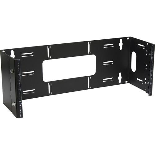 Lowell Manufacturing 4U Wall Mount Hinged Utility Bracket -19"W x 6"D