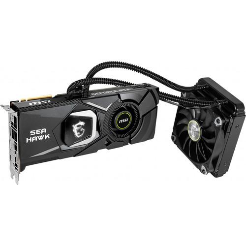 MSI GeForce RTX 2080 Ti SEA HAWK X Graphics Card