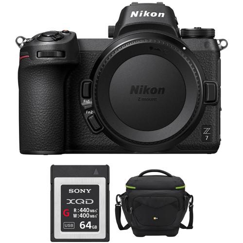 Nikon Z 7 Mirrorless Digital Camera Body with Accessories Kit