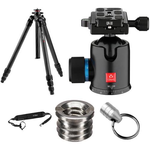 Oben CT-2491 Carbon Fiber Tripod and BC-139 Ball Head Kit