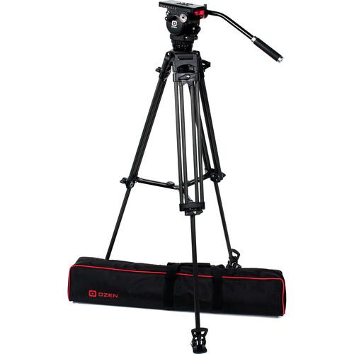 OZEN 75CF2 75mm Carbon Fiber Tripod & Agile 6 Fluid Head System