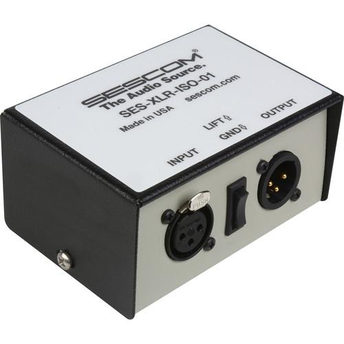 Sescom ES-XLR-ISO-01 Single-Channel XLR Audio-Isolation Transformer