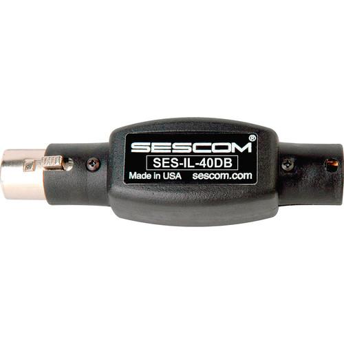 Sescom SES-IL-40DB XLR Male to XLR