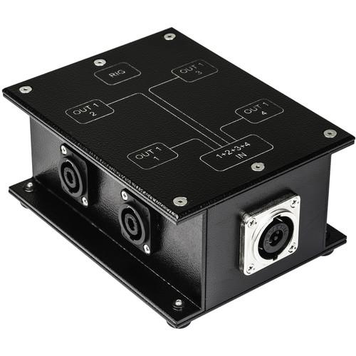 Sescom SES-NLPB-5 SpeakON Breakout Splitter Audio Box