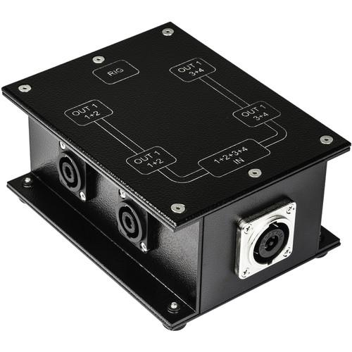 Sescom SES-NLPB-5 SpeakON Parallel Splitter Audio Box