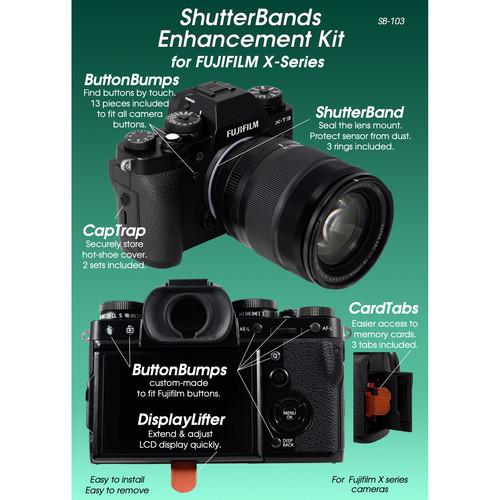 ShutterBands Enhancement Kit for Fujifilm Mount