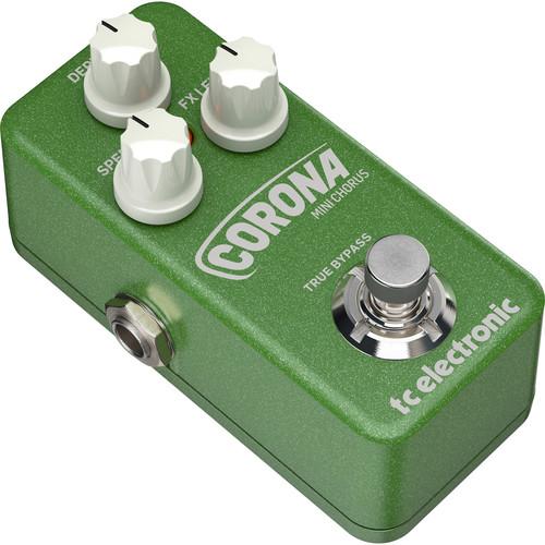 TC Electronic Corona Mini Chorus Effects Pedal for Electric Guitars