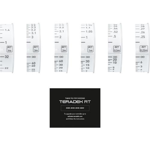 Teradek RT Lens Mapping for CTRL.1 with Pre-Marked Focus and Iris Rings