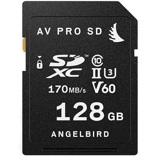 Angelbird 128GB AV Pro UHS-II SDXC Memory Card