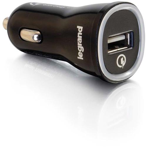 C2G 1-Port Quick Charge 2.0 USB Type-A Car Charger