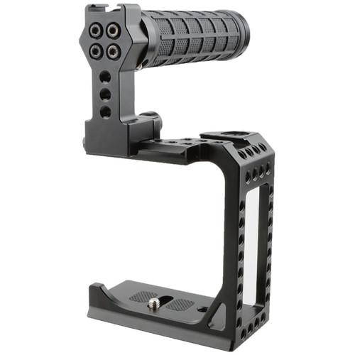 CAMVATE Camera Cage with Rubber Handle for Sony a7 Series