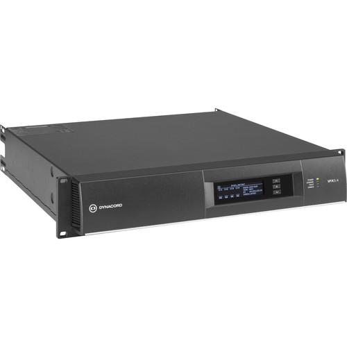 Dynacord IPX5:4 DSP Power Amplifier 4x1250W With Omneo Dante-Fir Drive, Install-32A Powercon Power Connector