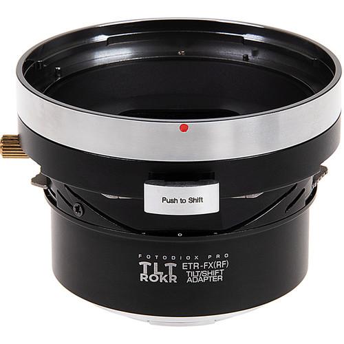 FotodioX Pro Tilt and Shift ROKR Lens Adapter for Bronica ETR Lens to FUJIFILM X-Series Camera