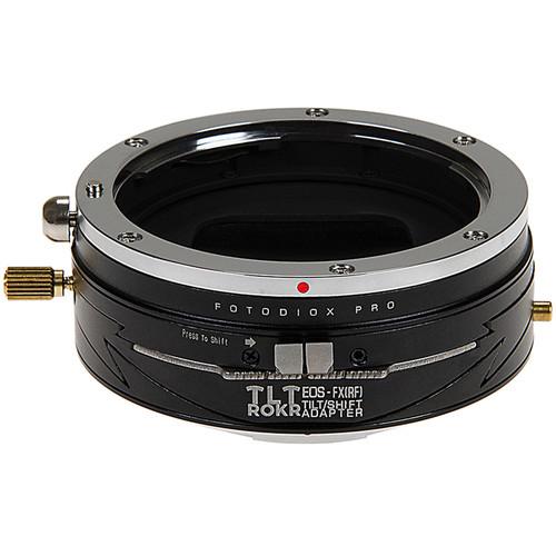 FotodioX Pro Tilt and Shift ROKR Lens Adapter for Canon EF Lens to FUJIFILM X-Series Camera