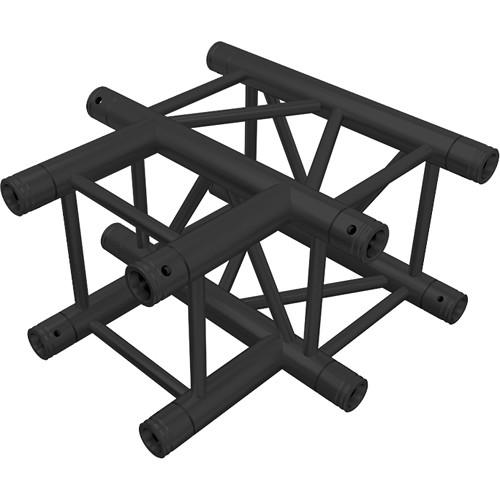 Global Truss 3-Way 90 Degree T-Junction Black Powder Coat