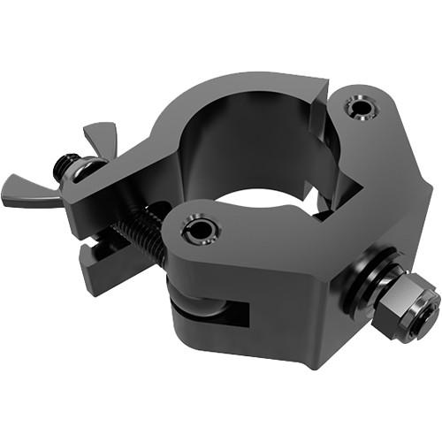 Global Truss Extra Heavy Duty Clamp With Fixed Bolt Black Powder Coat- Max Load 1150Lbs.