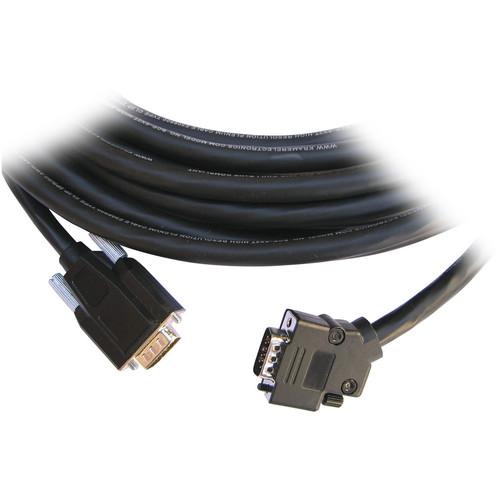Kramer 15-pin HD Plenum Cable with 45 Side-Angled Cable