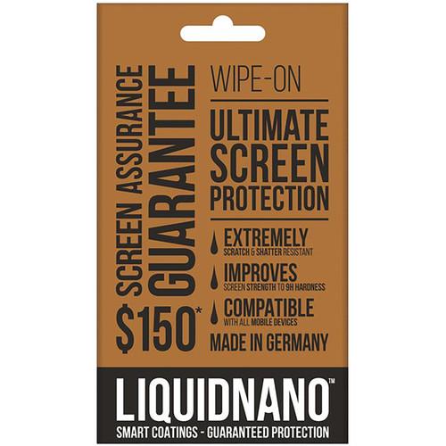 LIQUIDNANO Ultimate Screen Protector for Smartphones with $150 Assurance