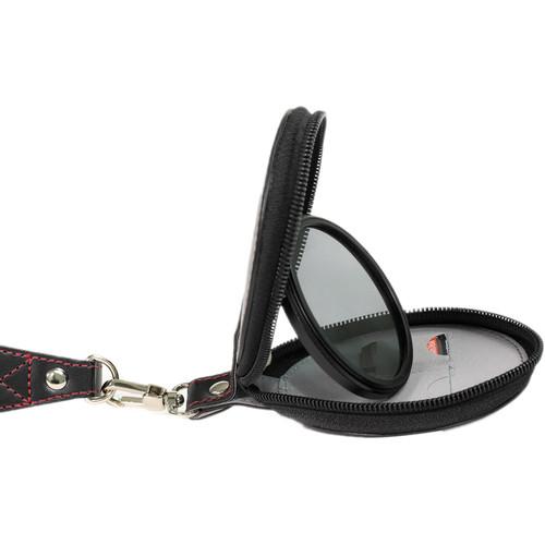 MegaGear PU Leather Shoulder Neck Camera Strap and Storage Case