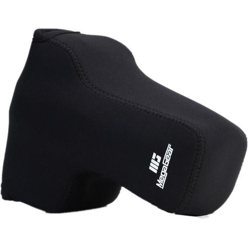 MegaGear Ultra-Light Neoprene Case for Panasonic Lumix DC-GX950, or DC-GF10 with 18-135mm Lens