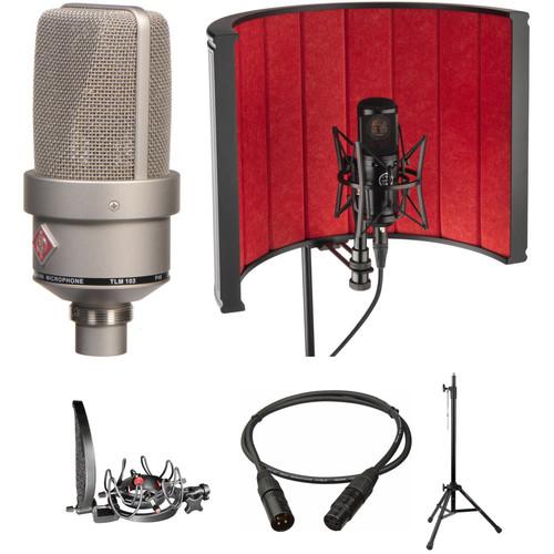 Neumann TLM103MT Large Diaphragm Condenser Mic and Rycote InVision Studio Kit