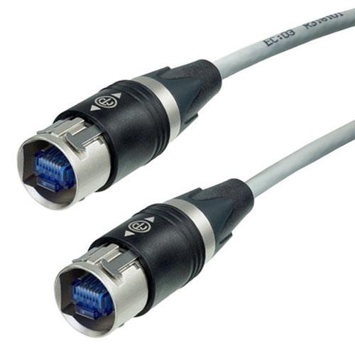 Neutrik etherCON Cat6 Patch Cable with Cable Plug Carrier on Both Ends