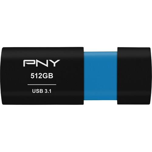 PNY Technologies 512GB Elite-X Fit USB 3.1 Flash Drive