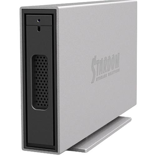 STARDOM 1-Bay I310-Sb3 6G Sata Usb S2F Enclosure -Silver