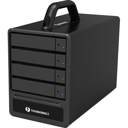 STARDOM 4-Bay Sr4-Tb3 Thunderbolt3 Enclosure - Black