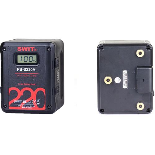 SWIT PB-S220S 14.4V 220Wh Multi D-Tap Heavy-Duty Digital Battery
