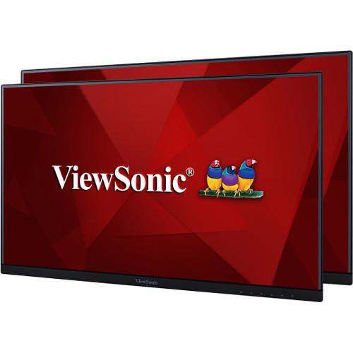 ViewSonic 24" Full HD Dual Monitor Pack with SuperClear IPS Panels