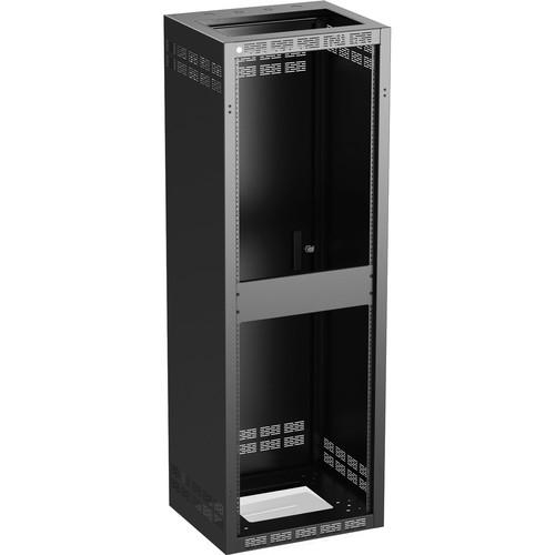 Atlas Sound 135-18 Stand-Alone Floor Cabinet with Fixed Rails