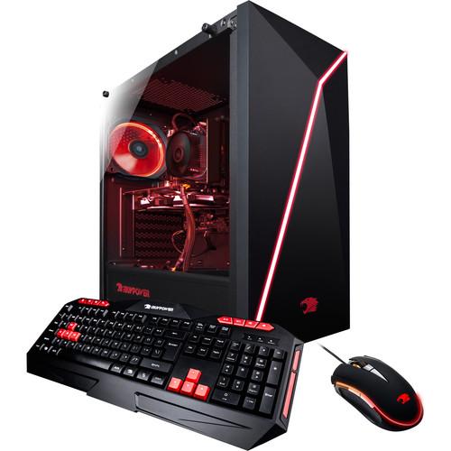 iBUYPOWER Ryzen 5 2400G 8GB 1TB 120GB SSD Onboard Graphics Windows 10 Home