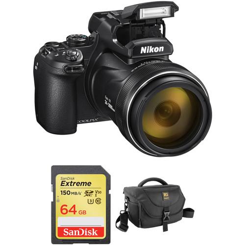 Nikon COOLPIX P1000 Digital Camera with Accessory Kit