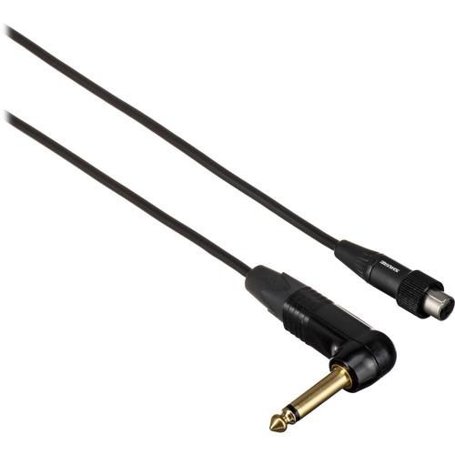 Shure WA307 Right-Angle 1 4" Instrument Cable for GLX-D, ULX-D & QLX-D Transmitters