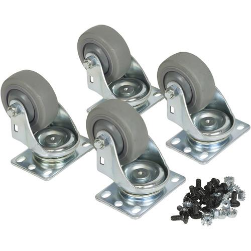 Lowell Manufacturing Fine-Floor Swivel Casters for LXR LVR Racks