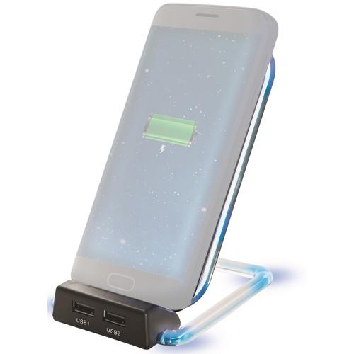 Case Logic 5W 1A Wireles Charging Stand with Dual USB Port, Case, Logic, 5W, 1A, Wireles, Charging, Stand, with, Dual, USB, Port