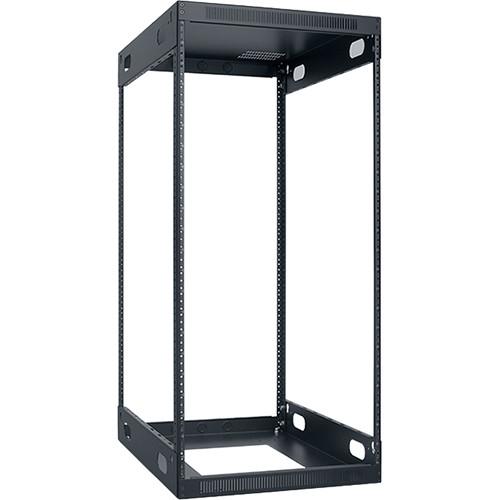 Lowell Manufacturing Slim Knockdown Rack, 22U, 26"Deep