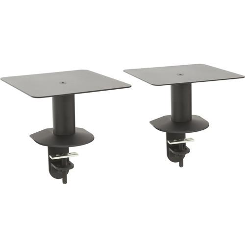 Argosy Model 5 Classic Speaker Mount 10x10"Platform and Clamp Mount-Height from Mounting Surface 5.79"-Pair