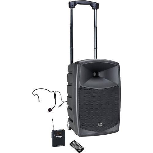 LD Systems Roadbuddy Battery Powered Portable BT 10"Speaker Mixer Wireless Bodypack Headset 584-607MHz 480WP