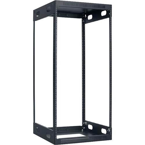Lowell Manufacturing Slim Knockdown Rack, 22U, 21"Deep