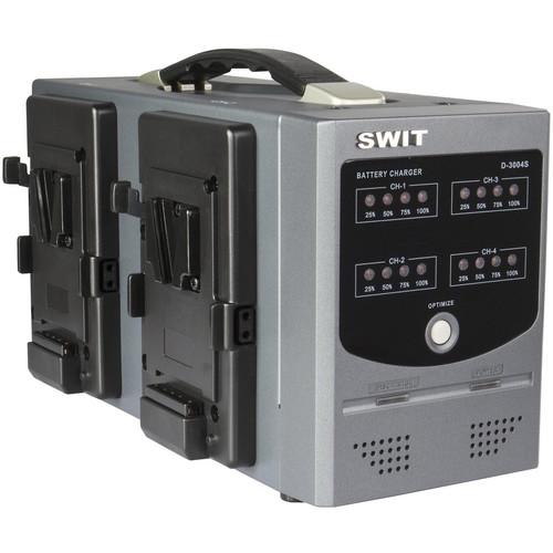 SWIT 4-Ch Simultaneous With LED Charger