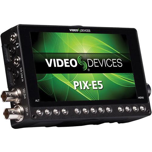Video Devices PIX-E5 5" 4K Recording