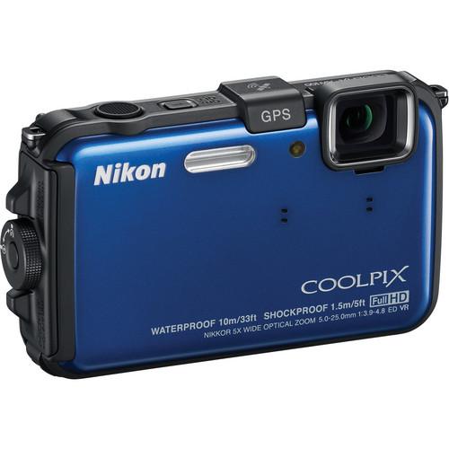 Nikon Coolpix AW100 Waterproof Digital Camera - Refurbished